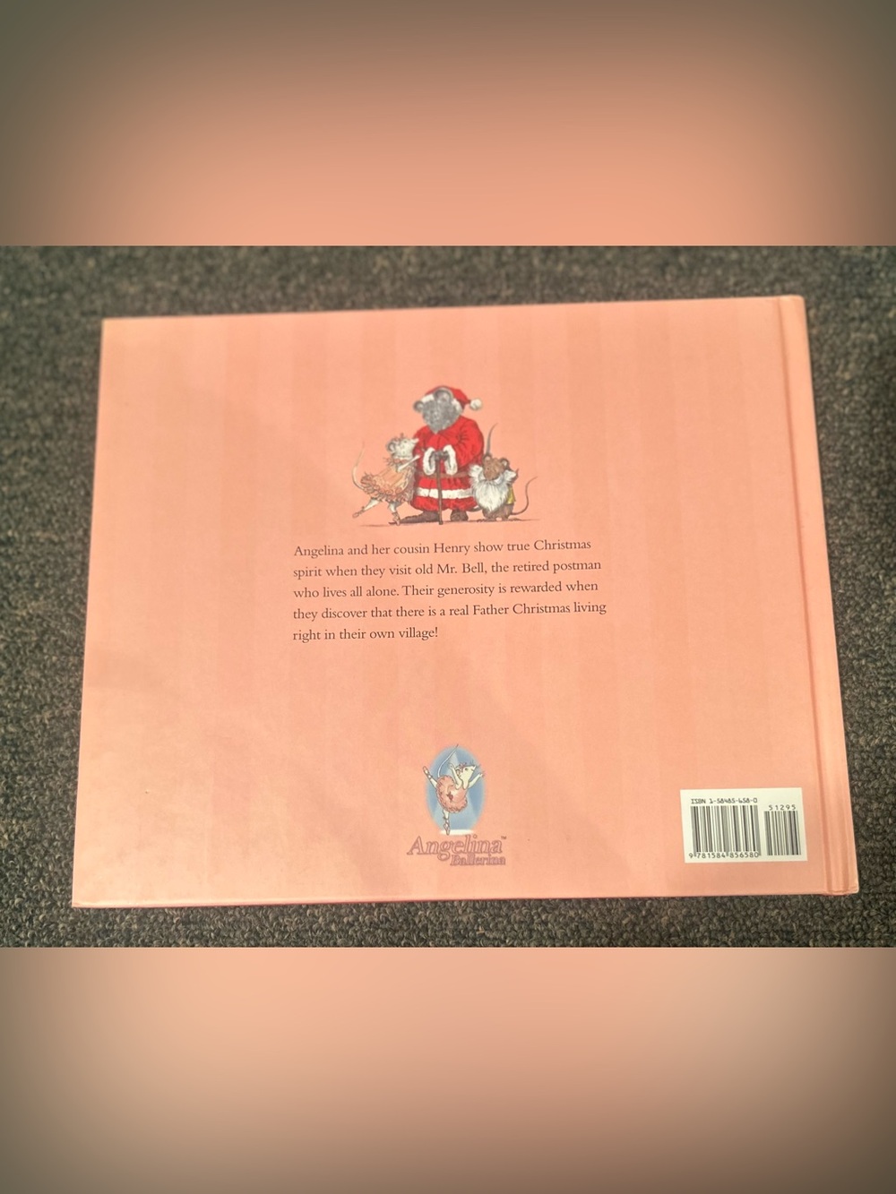 Angelina's Christmas Holiday Storybook - - Picture 5 of 5